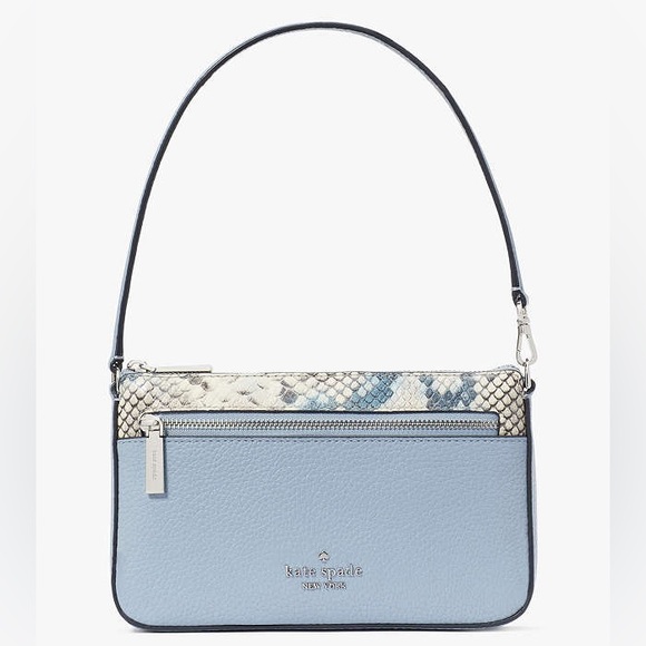 kate spade Handbags - NWT! kate spade Leila Snake Embossed Convertible Wristlet